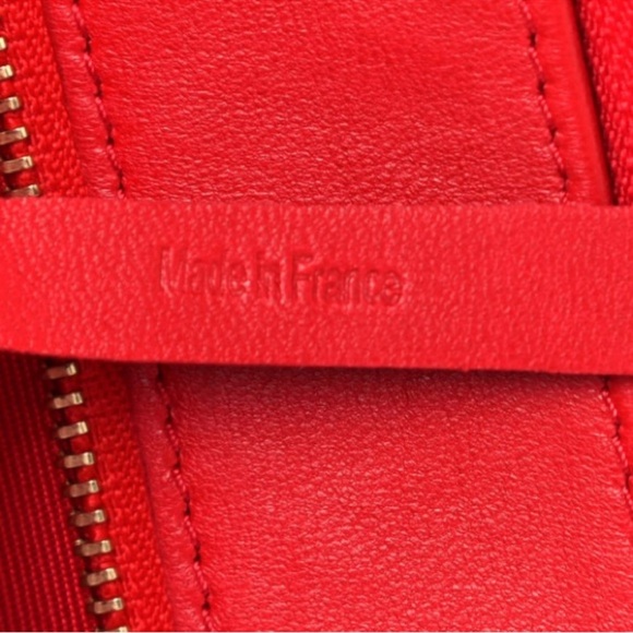 Christian Louboutin Red patent cris spiked leather Pouch for I pad or much more! - Picture 13 of 14